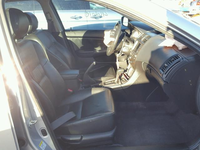 1HGCM56727A149776 - 2007 HONDA ACCORD SILVER photo 5