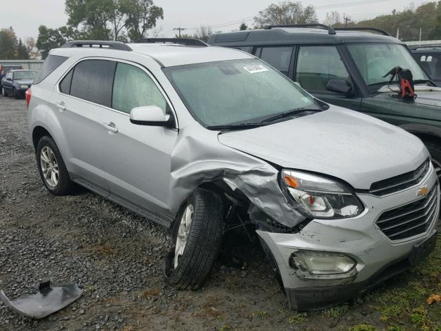 2GNFLFEK4H6290719 - 2017 CHEVROLET EQUINOX LT SILVER photo 1