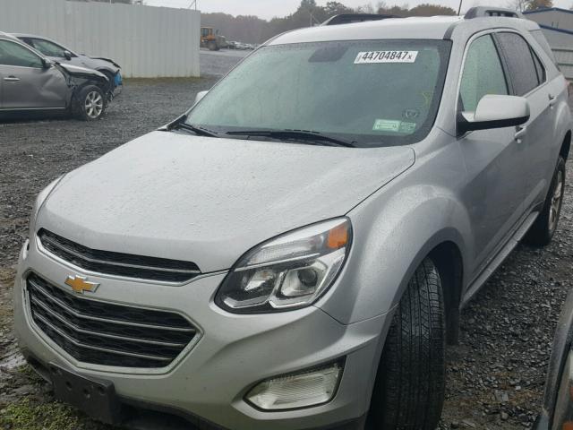 2GNFLFEK4H6290719 - 2017 CHEVROLET EQUINOX LT SILVER photo 2