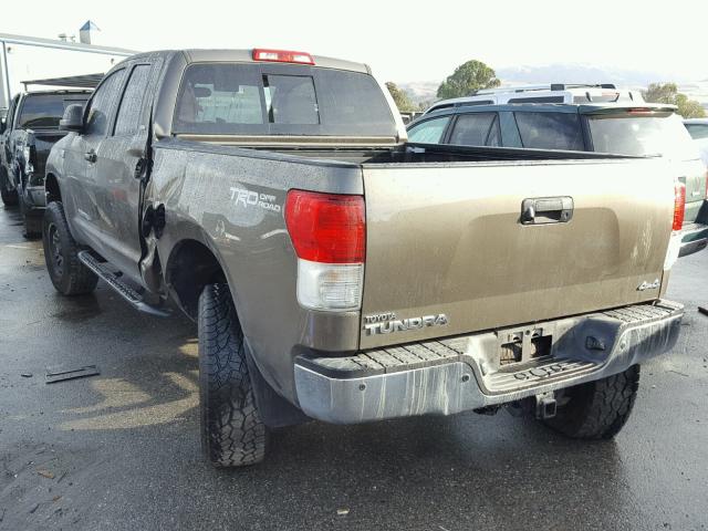 5TFUY5F18CX212535 - 2012 TOYOTA TUNDRA BROWN photo 3