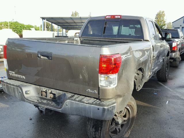 5TFUY5F18CX212535 - 2012 TOYOTA TUNDRA BROWN photo 4