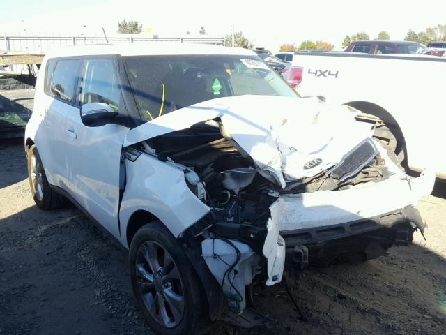 KNDJP3A54E7058087 - 2014 KIA SOUL + WHITE photo 1