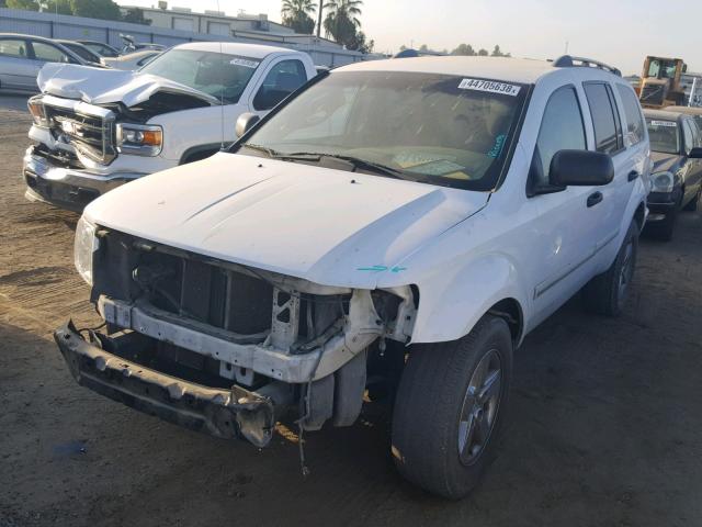 1D8HB58N97F582246 - 2007 DODGE DURANGO LI WHITE photo 2