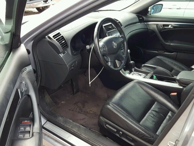 19UUA66245A037842 - 2005 ACURA TL SILVER photo 9