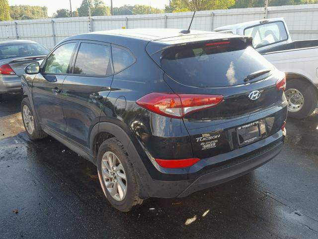 KM8J23A46GU253310 - 2016 HYUNDAI TUCSON SE BLACK photo 3