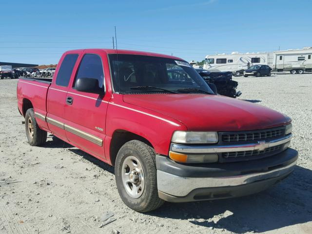 2GCEC19W521277874 - 2002 CHEVROLET SILVERADO BLUE photo 1