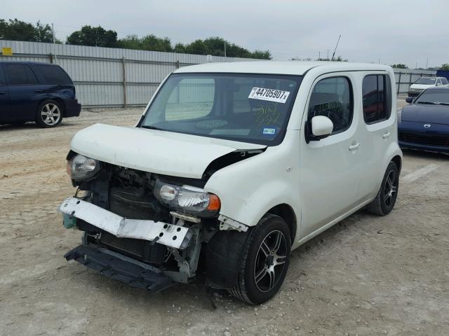 JN8AZ2KR8BT210353 - 2011 NISSAN CUBE BASE WHITE photo 2