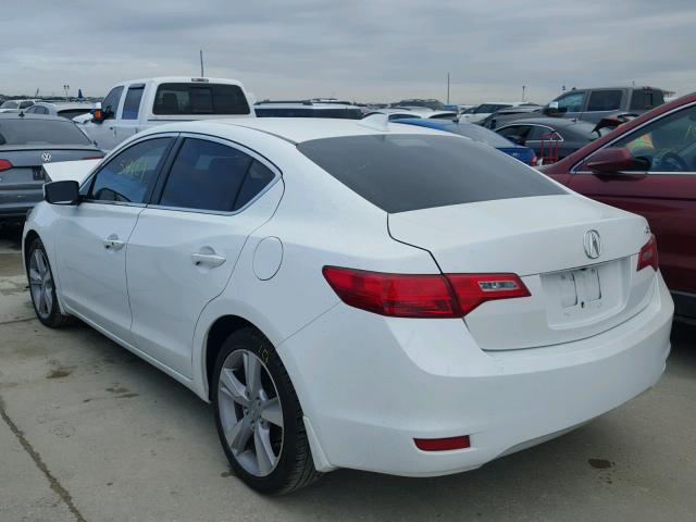 19VDE1F34EE007163 - 2014 ACURA ILX 20 WHITE photo 3