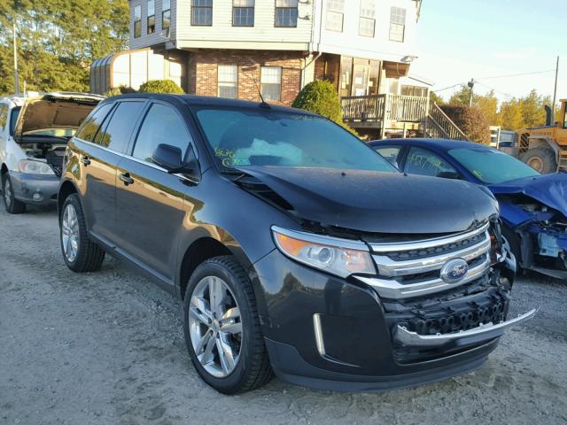 2FMDK4KC0DBB93468 - 2013 FORD EDGE LIMIT BLACK photo 1