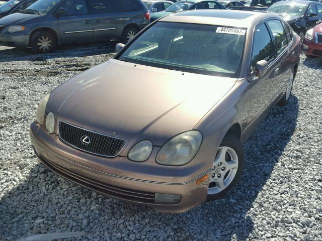 JT8BD68S7W0037088 - 1998 LEXUS GS 300 BROWN photo 2