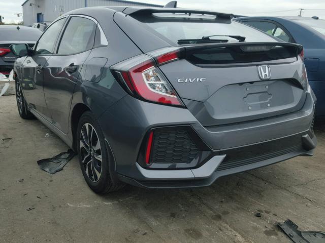 SHHFK7H26HU222816 - 2017 HONDA CIVIC LX GRAY photo 3