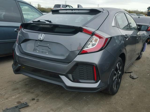 SHHFK7H26HU222816 - 2017 HONDA CIVIC LX GRAY photo 4