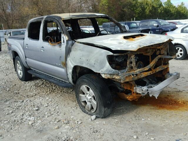 5TFLU4EN3EX086920 - 2014 TOYOTA TACOMA DOU SILVER photo 1