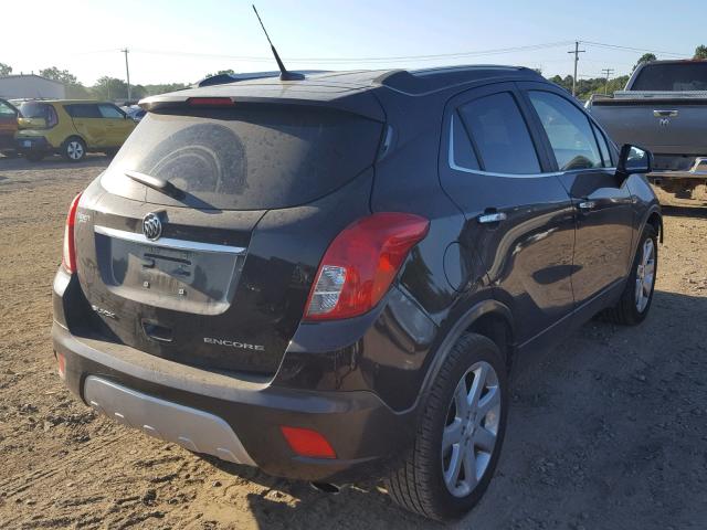 KL4CJDSB0DB125892 - 2013 BUICK ENCORE PRE BROWN photo 4