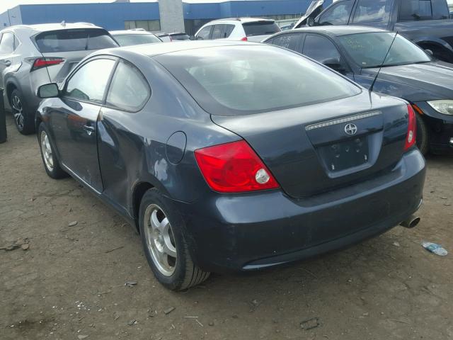 JTKDE167960081773 - 2006 TOYOTA SCION TC 灰色 照片 3