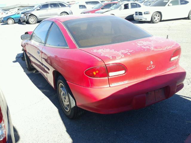 1G1JC1249T7148749 - 1996 CHEVROLET CAVALIER RED photo 3