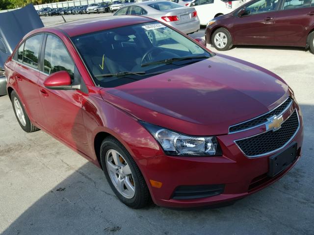 1G1PC5SB3E7348531 - 2014 CHEVROLET CRUZE LT RED photo 1