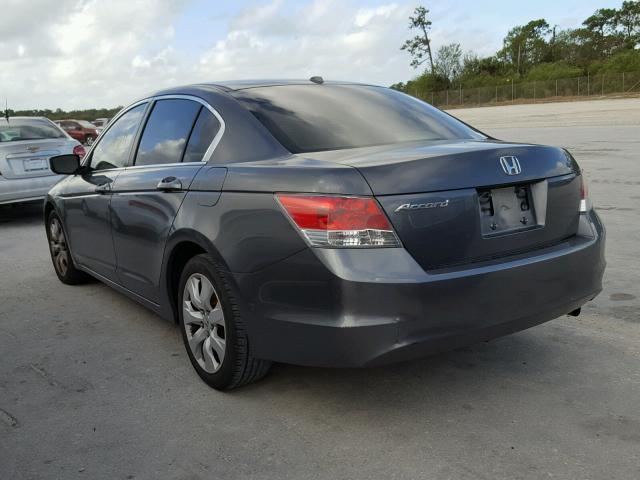 JHMCP26839C002997 - 2009 HONDA ACCORD EXL GRAY photo 3