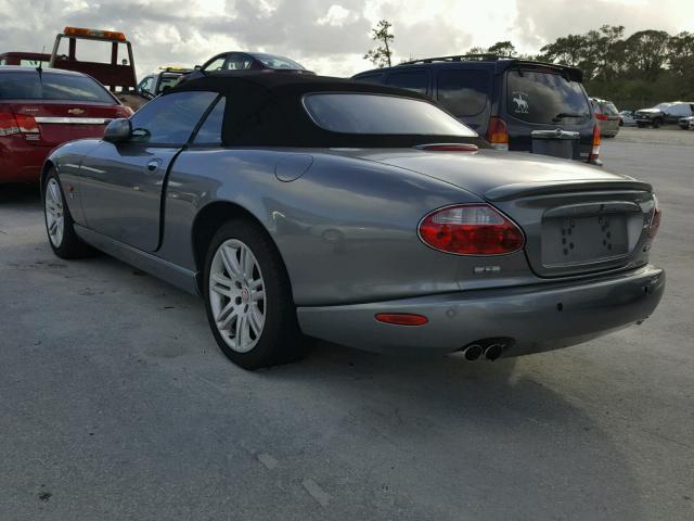 SAJDA42B353A43259 - 2005 JAGUAR XKR GRAY photo 3