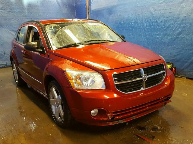 1B3HE78K67D351437 - 2007 DODGE CALIBER BURGUNDY photo 1