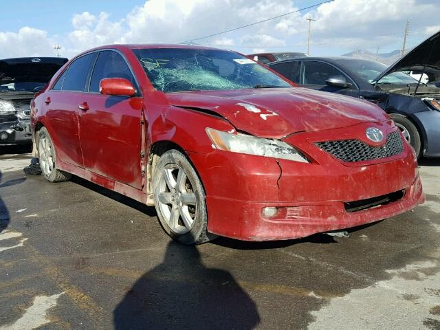 4T1BE46K37U054921 - 2007 TOYOTA CAMRY NEW RED photo 1