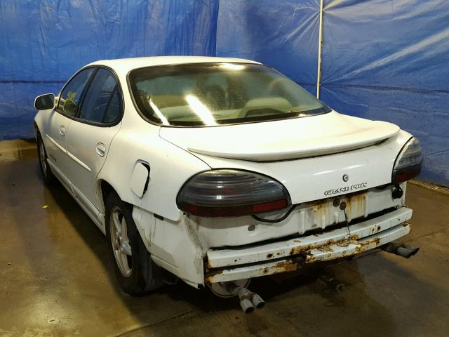 1G2WP52K93F137025 - 2003 PONTIAC GRAND PRIX Білий фото 3