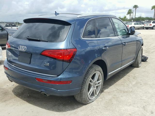 WA1CVBFP6GA036918 - 2016 AUDI Q5 TDI BLUE photo 4