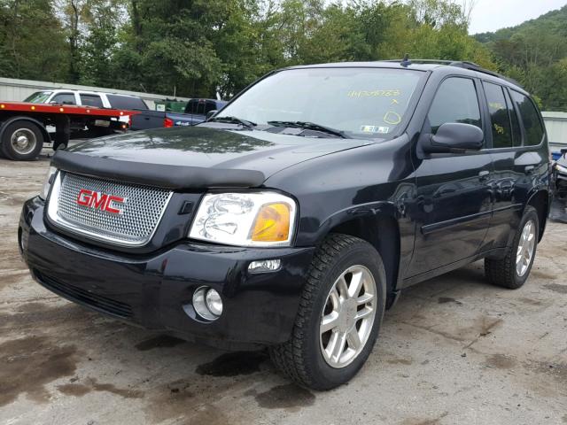 1GKET63M482206506 - 2008 GMC ENVOY DENA BLACK photo 2