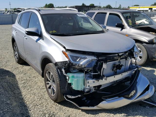 JTMWFREV4JJ183979 - 2018 TOYOTA RAV4 ADVEN SILVER photo 1