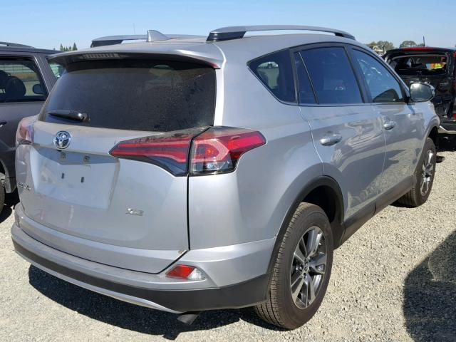 JTMWFREV4JJ183979 - 2018 TOYOTA RAV4 ADVEN SILVER photo 4