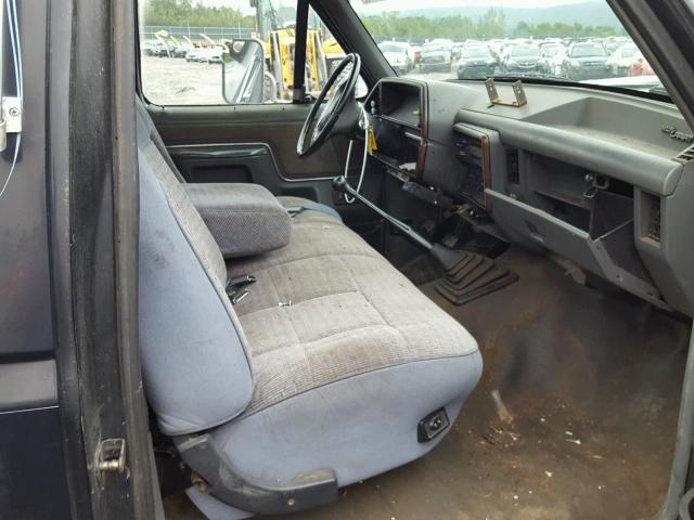 2FDLF47M3LCA60889 - 1990 FORD F SUPER DU BLACK photo 5