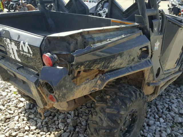 3JBKXUP17DJ001017 - 2013 CAN-AM COMMANDER BLACK photo 9