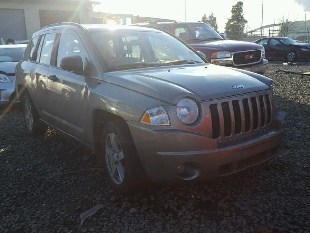 1J8FT47W67D181409 - 2007 JEEP COMPASS BROWN photo 1