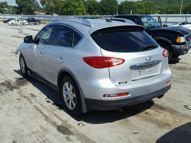 JN1AJ0HP5AM700015 - 2010 INFINITI EX35 BASE SILVER photo 3