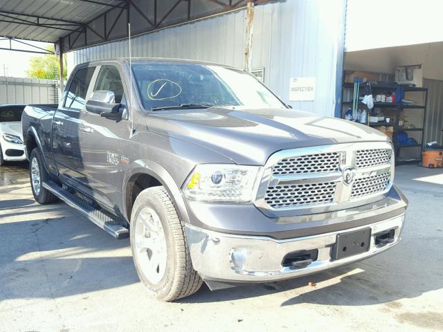 1C6RR7VT2JS164498 - 2018 RAM 1500 LARAM GRAY photo 1