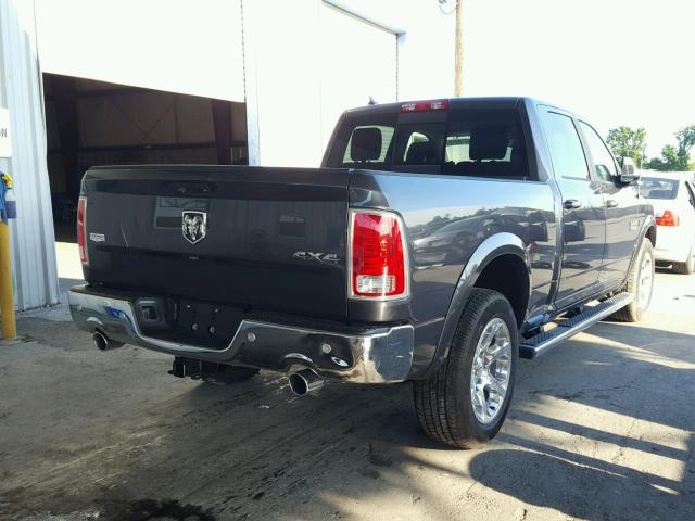 1C6RR7VT2JS164498 - 2018 RAM 1500 LARAM GRAY photo 4