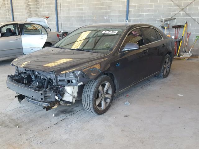 1G1ZC5EU9BF102378 - 2011 CHEVROLET MALIBU 1LT გრაფიტი ფოტო 2