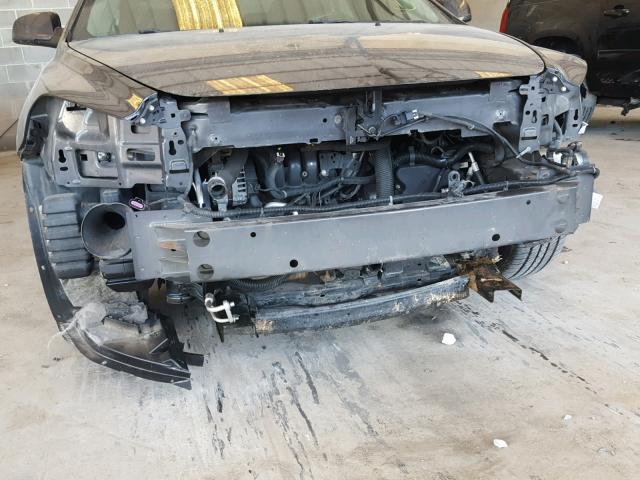 1G1ZC5EU9BF102378 - 2011 CHEVROLET MALIBU 1LT გრაფიტი ფოტო 9