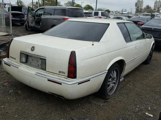 1G6ET1295SU616788 - 1995 CADILLAC ELDORADO T WHITE photo 4