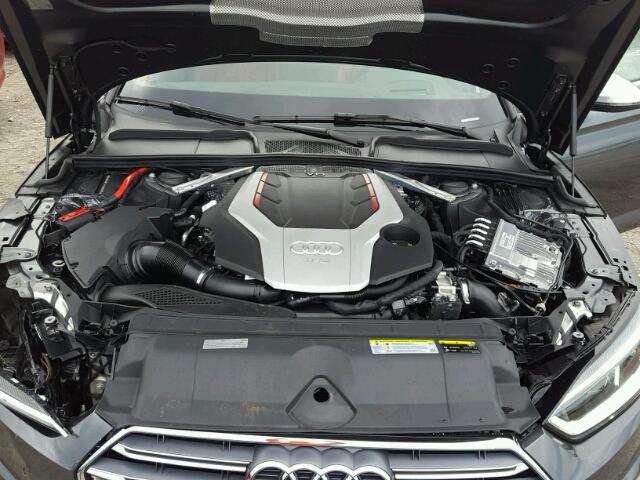 WAUC4DF51JA025655 - 2018 AUDI S5 PRESTIG GRAY photo 7