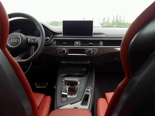 WAUC4DF51JA025655 - 2018 AUDI S5 PRESTIG GRAY photo 9