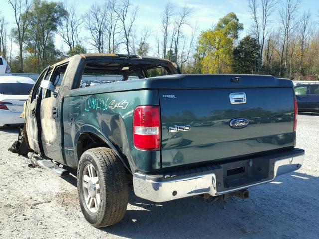 1FTPW14V77FB34441 - 2007 FORD F150 SUPER GREEN photo 3