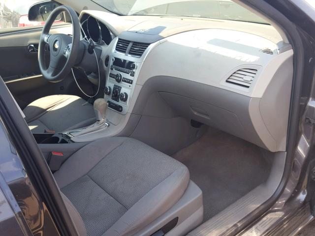 1G1ZC5E15BF137439 - 2011 CHEVROLET MALIBU 1LT CHARCOAL photo 5