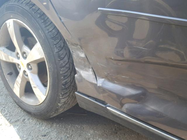 1G1ZC5E15BF137439 - 2011 CHEVROLET MALIBU 1LT CHARCOAL photo 9