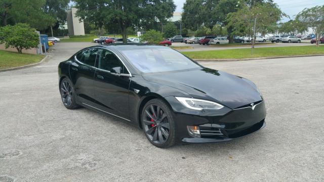 5YJSA1E46GF177493 - 2016 TESLA MODEL S BLACK photo 1