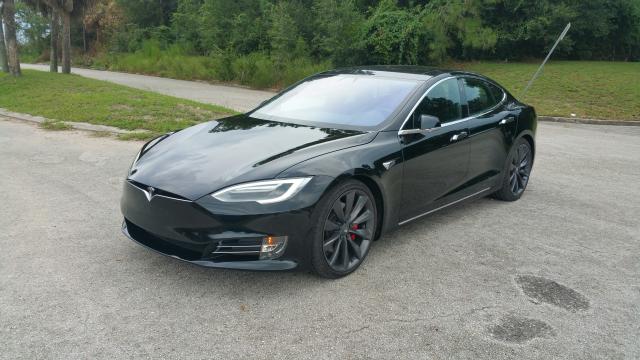 5YJSA1E46GF177493 - 2016 TESLA MODEL S BLACK photo 2