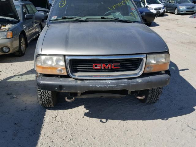 1GKDT13W1Y2181967 - 2000 GMC JIMMY / EN TAN photo 9