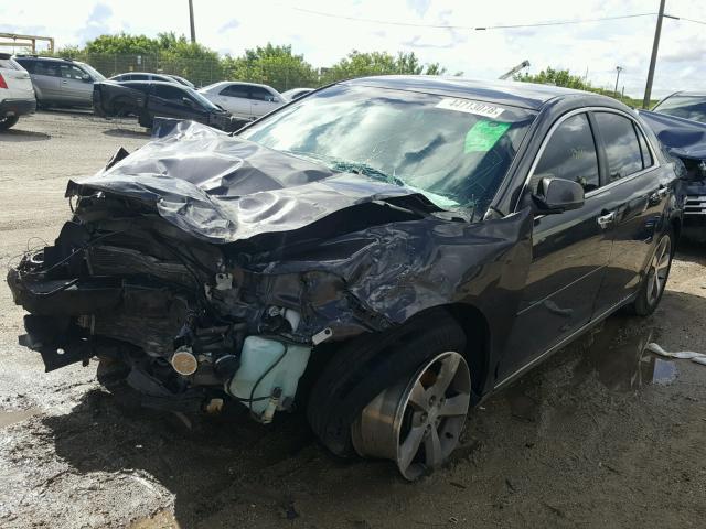 1G1ZC5E07CF371283 - 2012 CHEVROLET MALIBU 1LT 灰色 照片 2