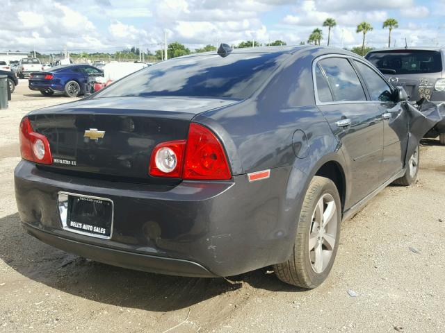 1G1ZC5E07CF371283 - 2012 CHEVROLET MALIBU 1LT 灰色 照片 4
