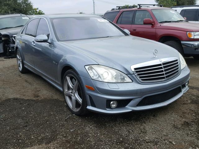 WDDNG77X48A143168 - 2008 MERCEDES-BENZ S 63 AMG SILVER photo 1